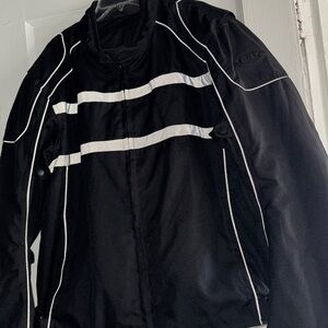 Bilt Mens Black Motorcycle Jacket